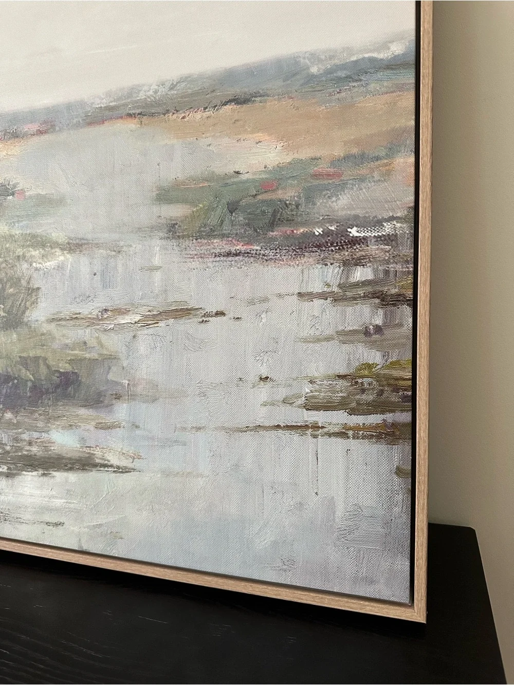 Marshland Framed Canvas Wall Art 24 x 24 - Threshold Studio McGee